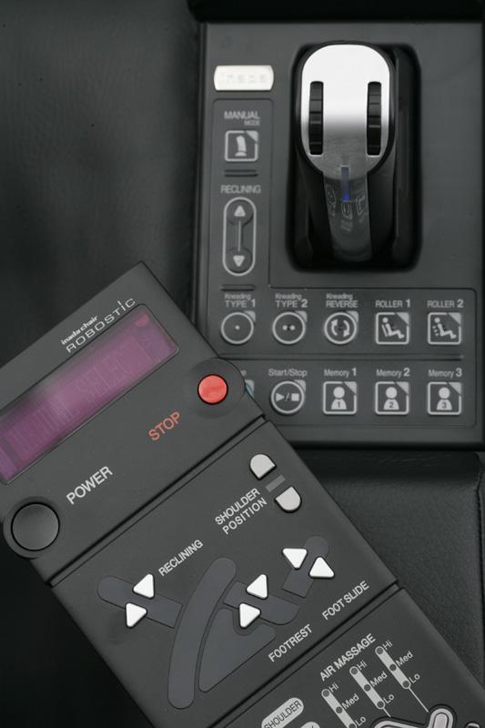 Alpha Techno Massagesessel Robostic schwarz