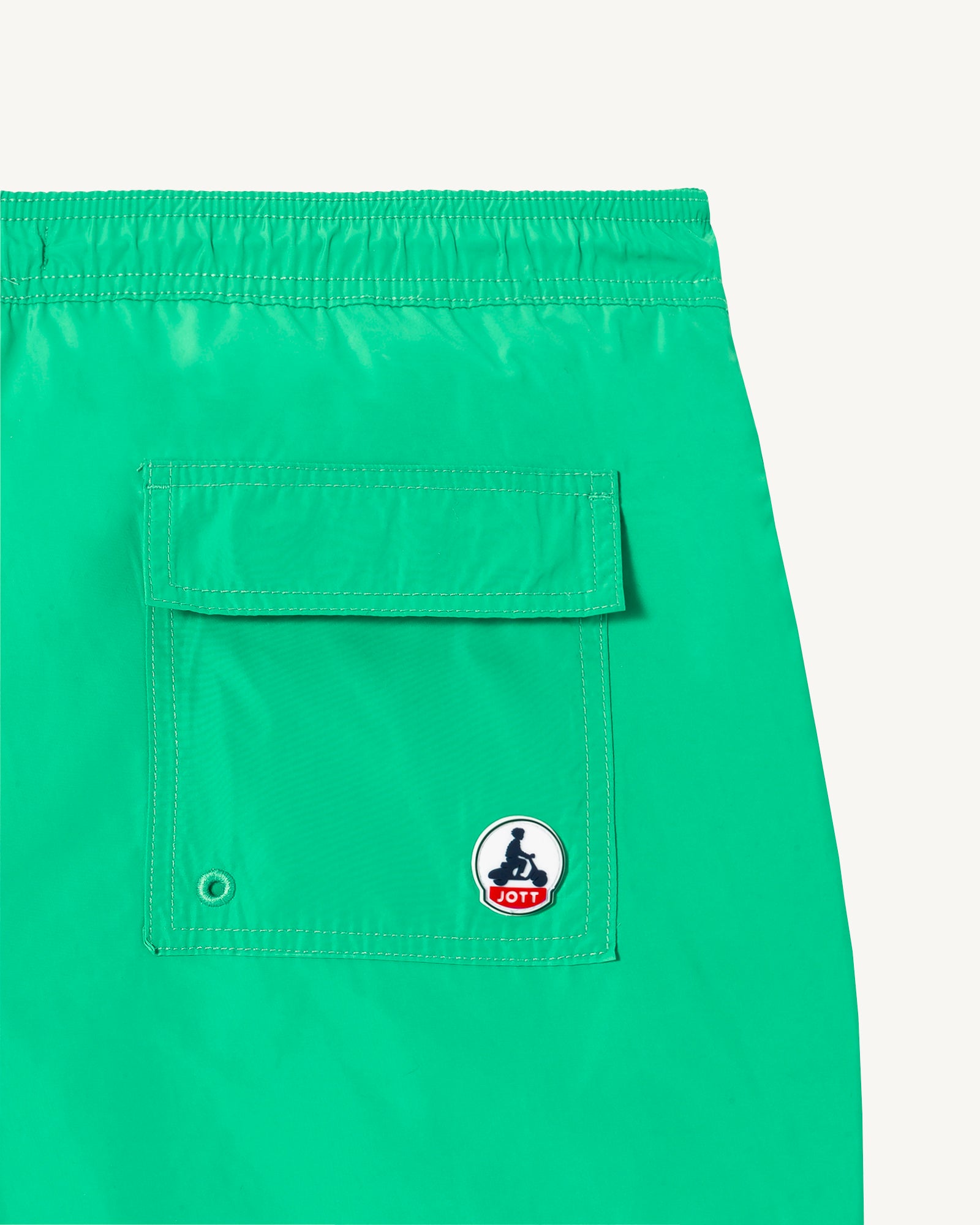 Short de bain Vert/Funday blanc Biarritz