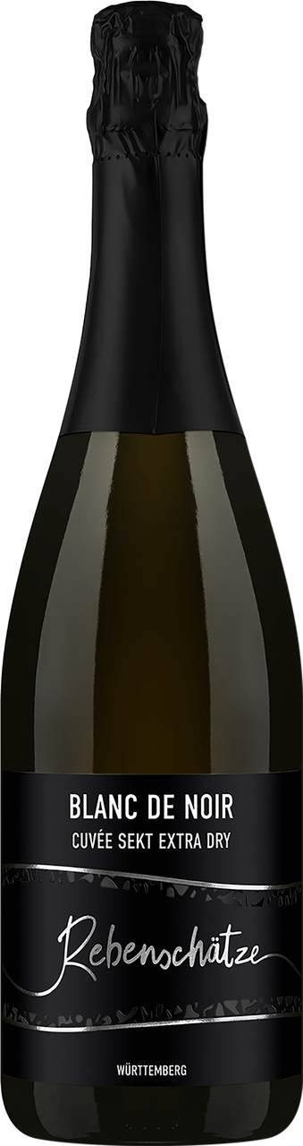 Württembergische WZG Rebenschätze Blanc de Noir Cuvée Sekt b. A. extra dry 0,75L 6er Karton