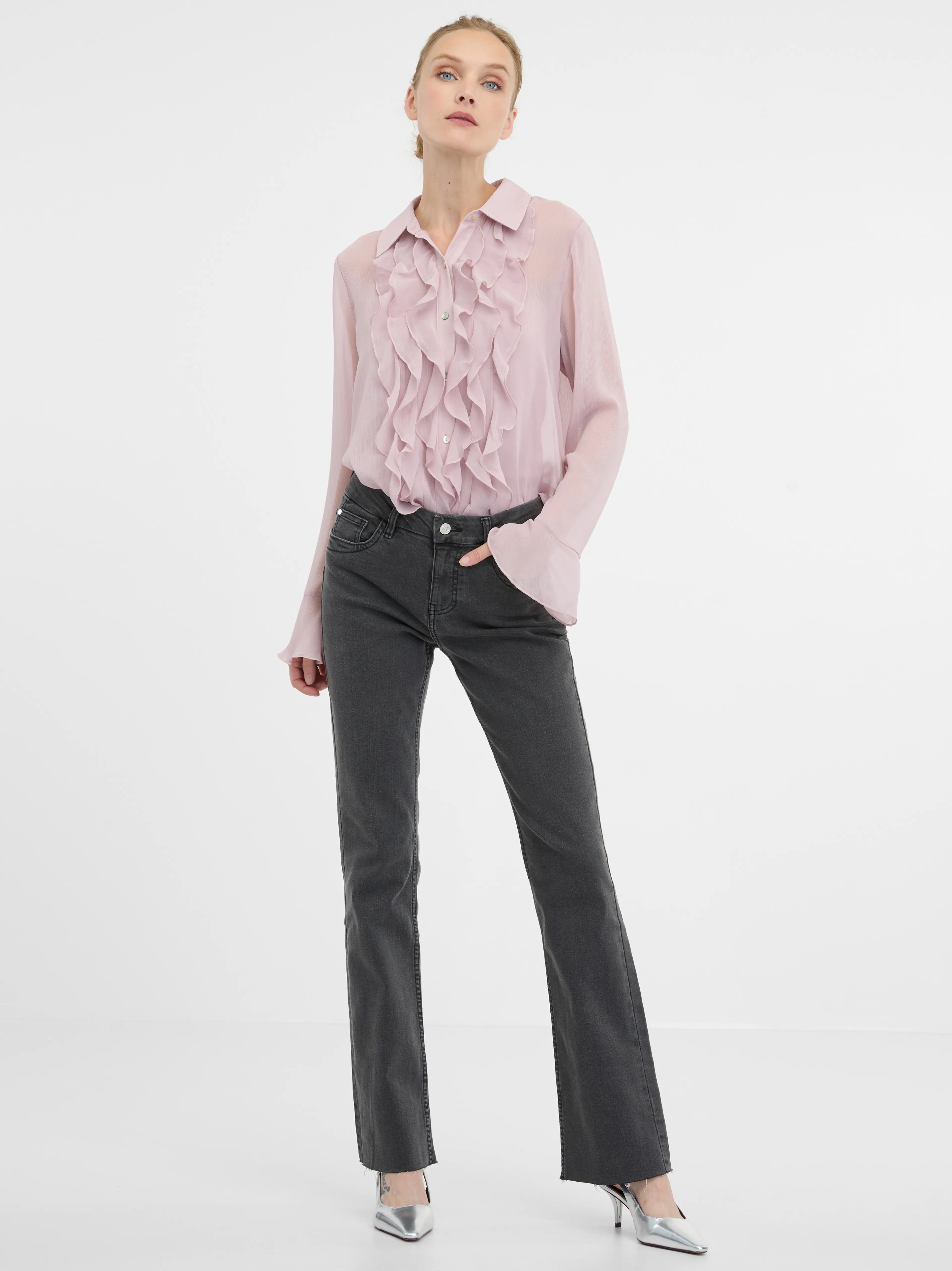 Hellrosa Damenbluse ORSAY
