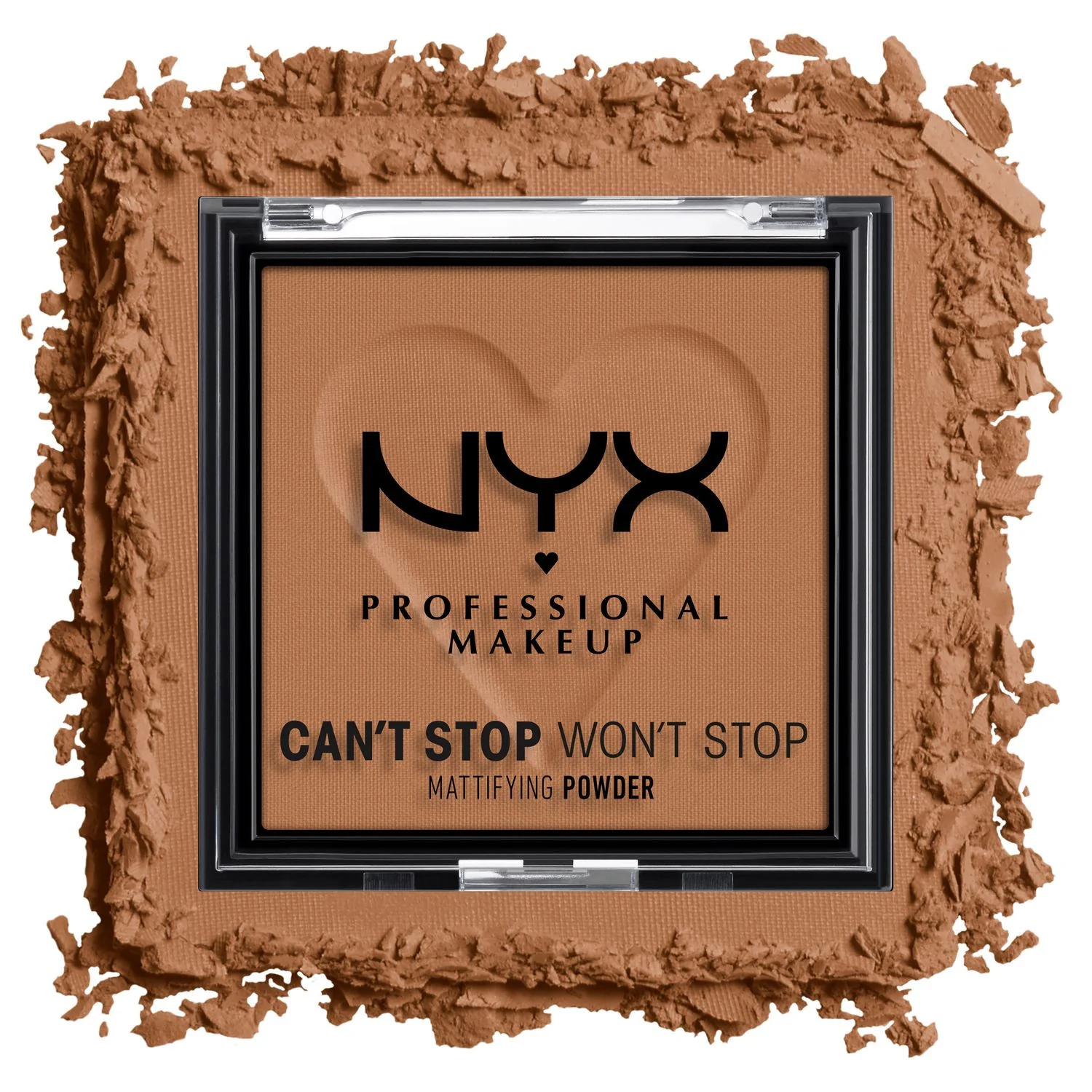Face Can't Stop Won't Stop Mattifying Powder - Compactpoeder