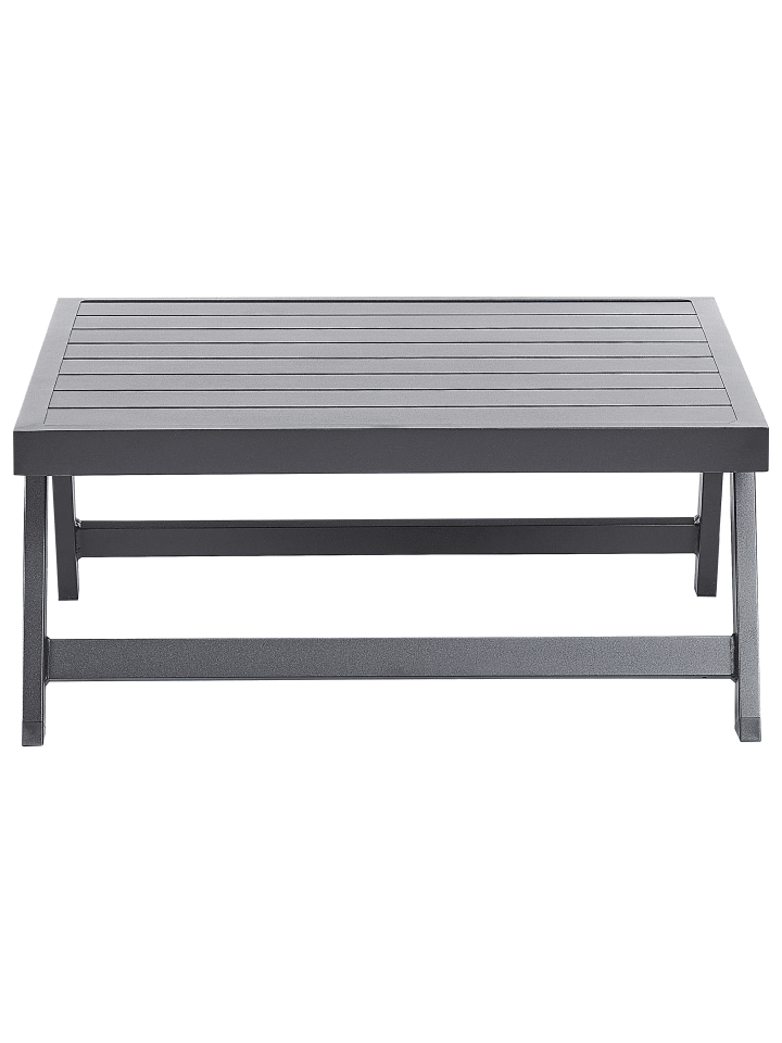 Beliani 2-tlg Lounge Set COCCORINO in Grau/Schwarz günstig kaufen onesize