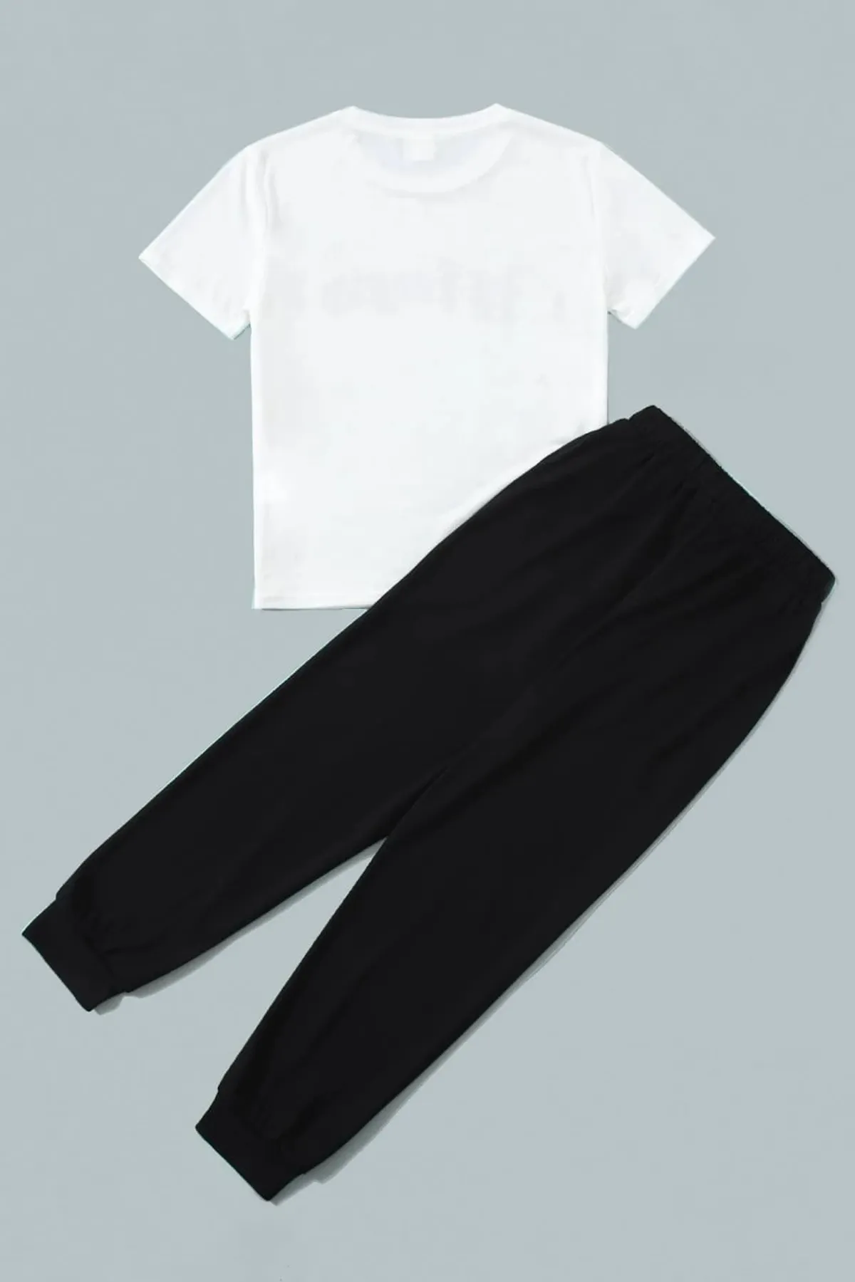 uyguntarz  Sport-Sweatsuit Set - Weiß - Regular Fit