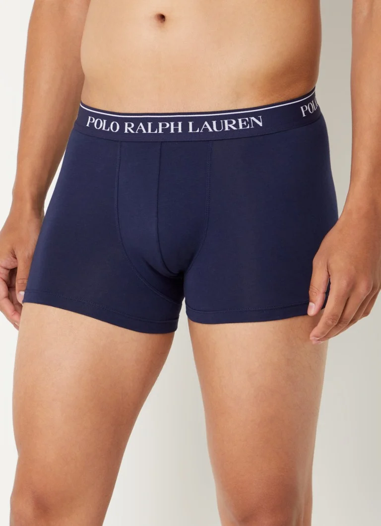 Lot de 3 boxers Ralph Lauren avec ceinture logotée