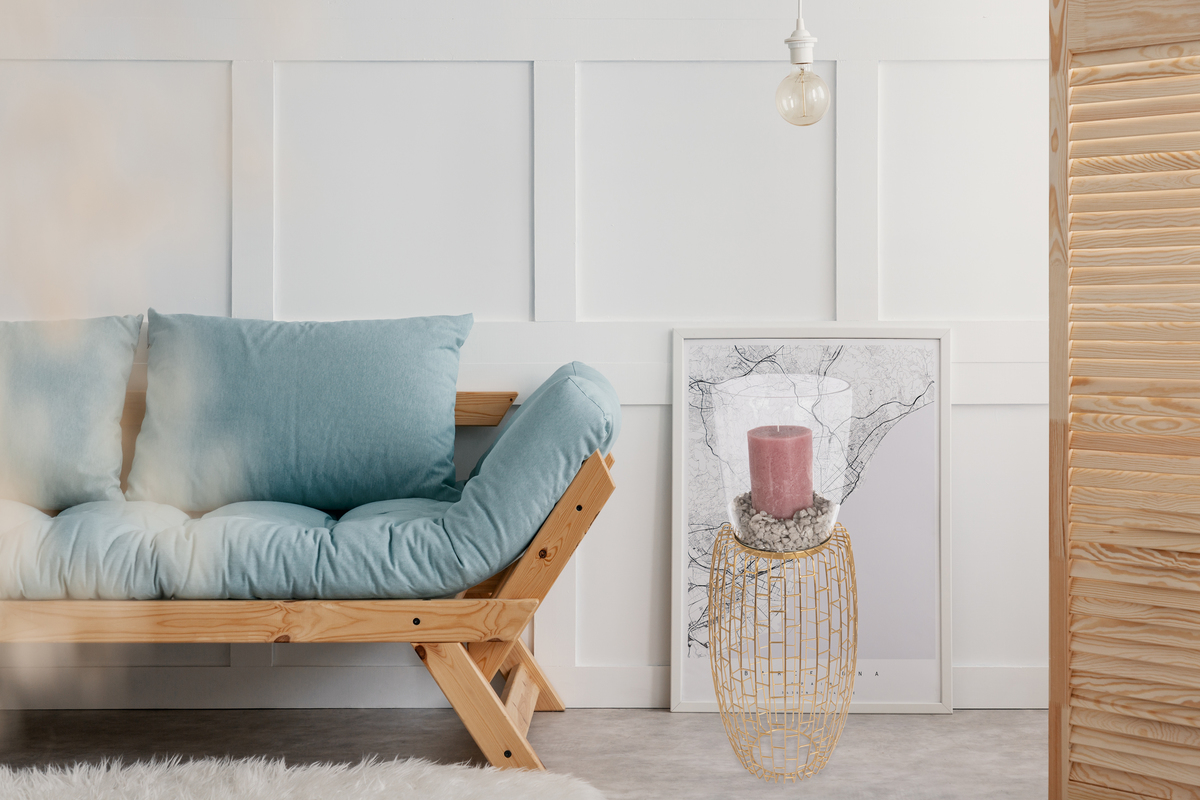Kayoom Kerzenständer Malibu 825 Gold