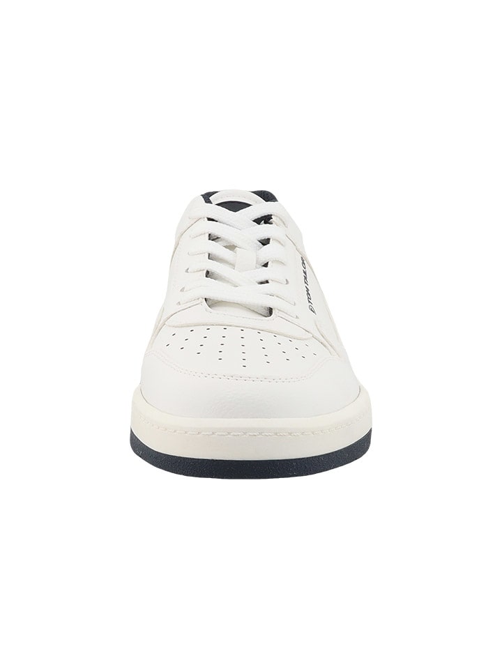 Tom Tailor Sneakers in Weiß/ Dunkelblau günstig kaufen