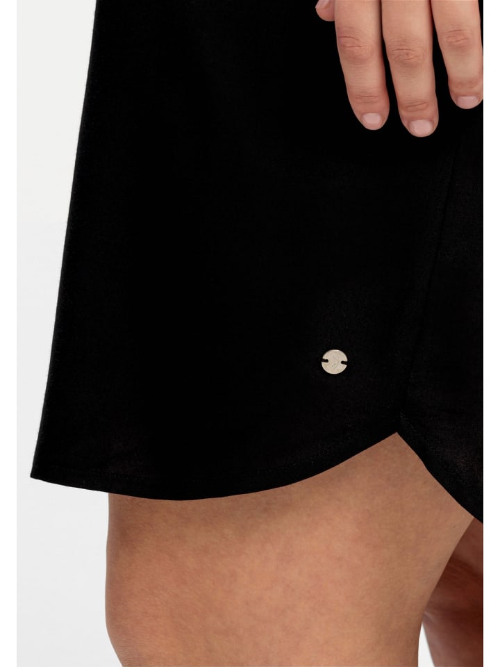 sheego Strandkleid in schwarz günstig kaufen