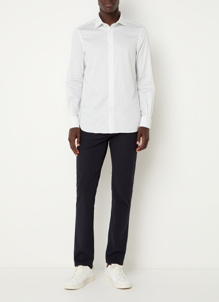 Camicia Emporio Armani dalla vestibilità classica con logo stampato.