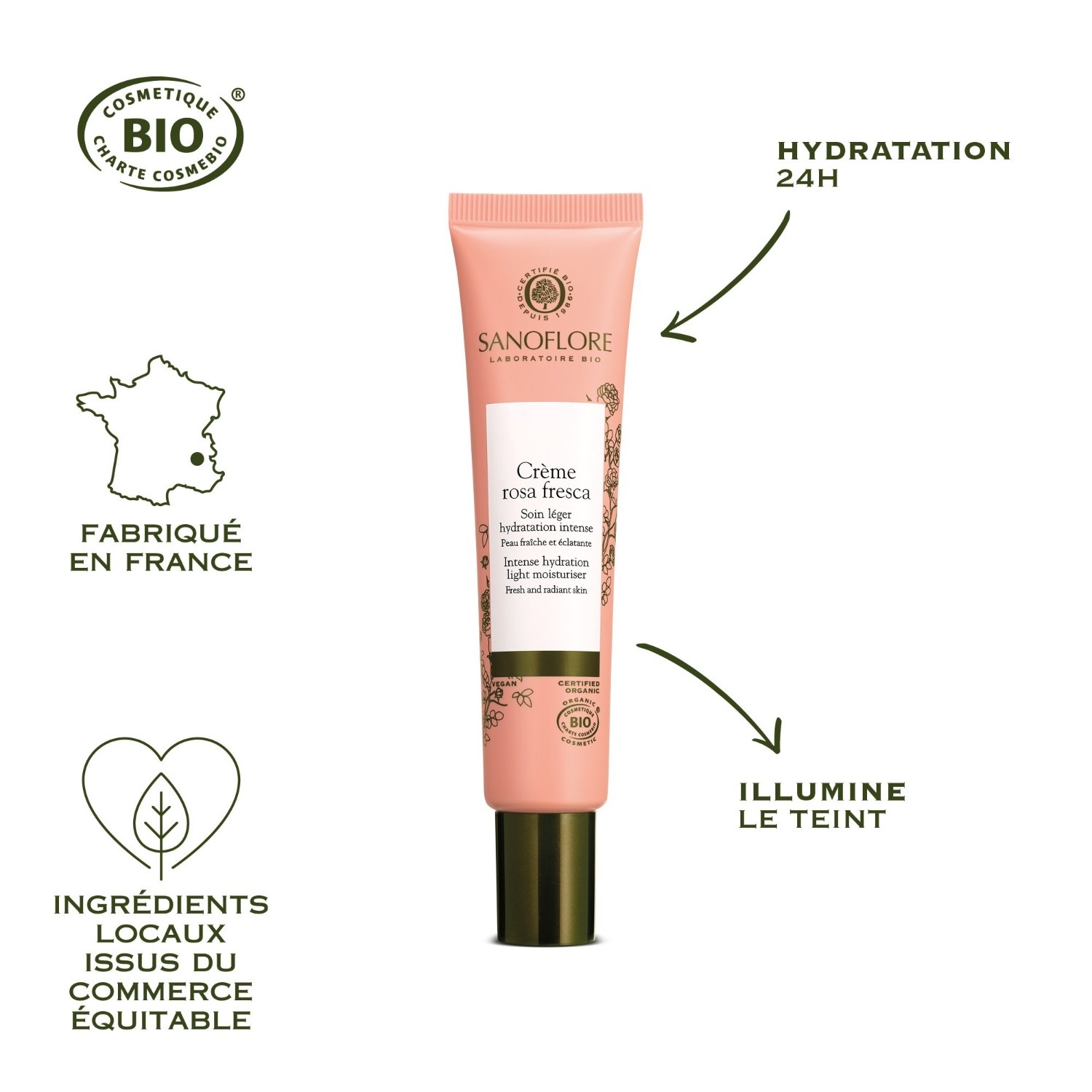 Sanoflore Rosa fresca