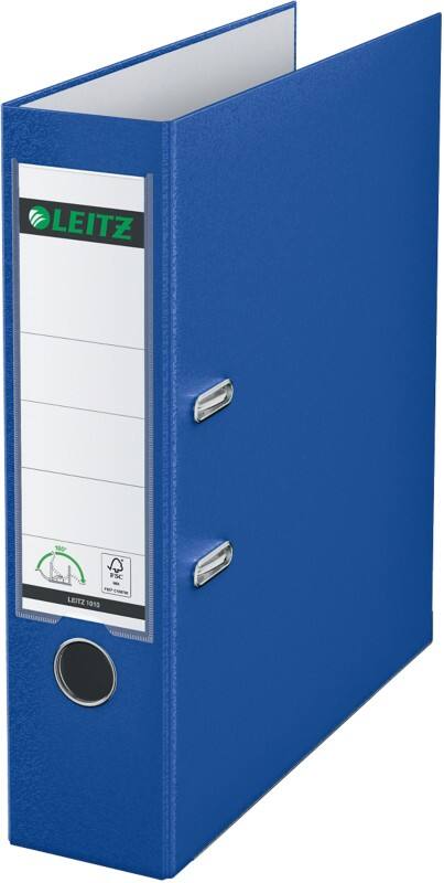 Leitz 180° Ordner DIN A4 82 mm Dunkelblau 2 Ringe 1010 PP (Polypropylen) Glatt Hochformat