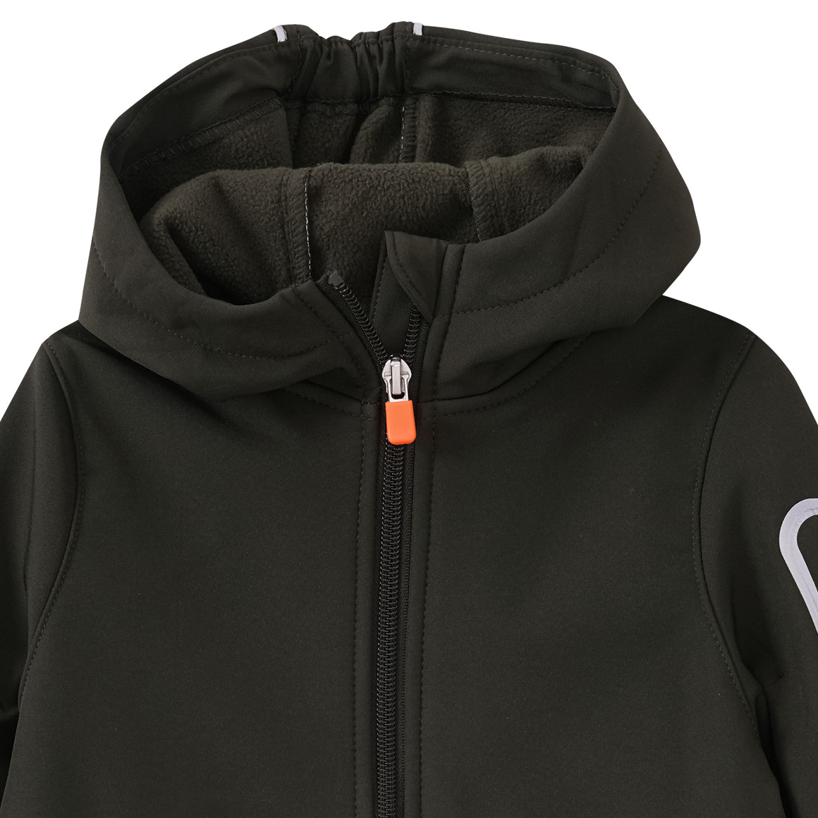 Jungen Softshelljacke mit Kapuze
