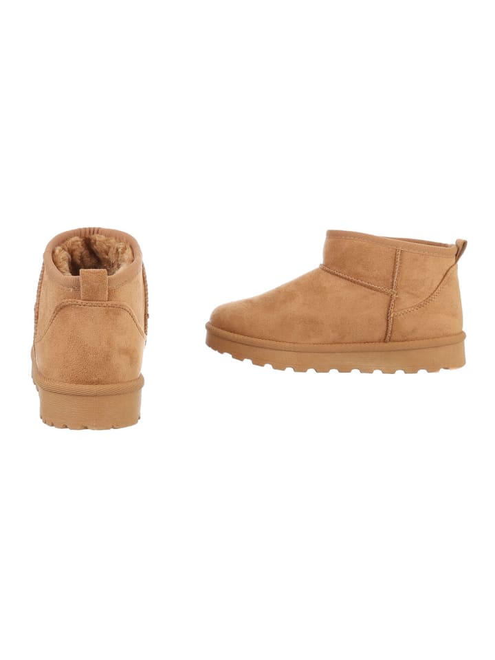 Ital-Design Stiefelette in Camel günstig kaufen 39
