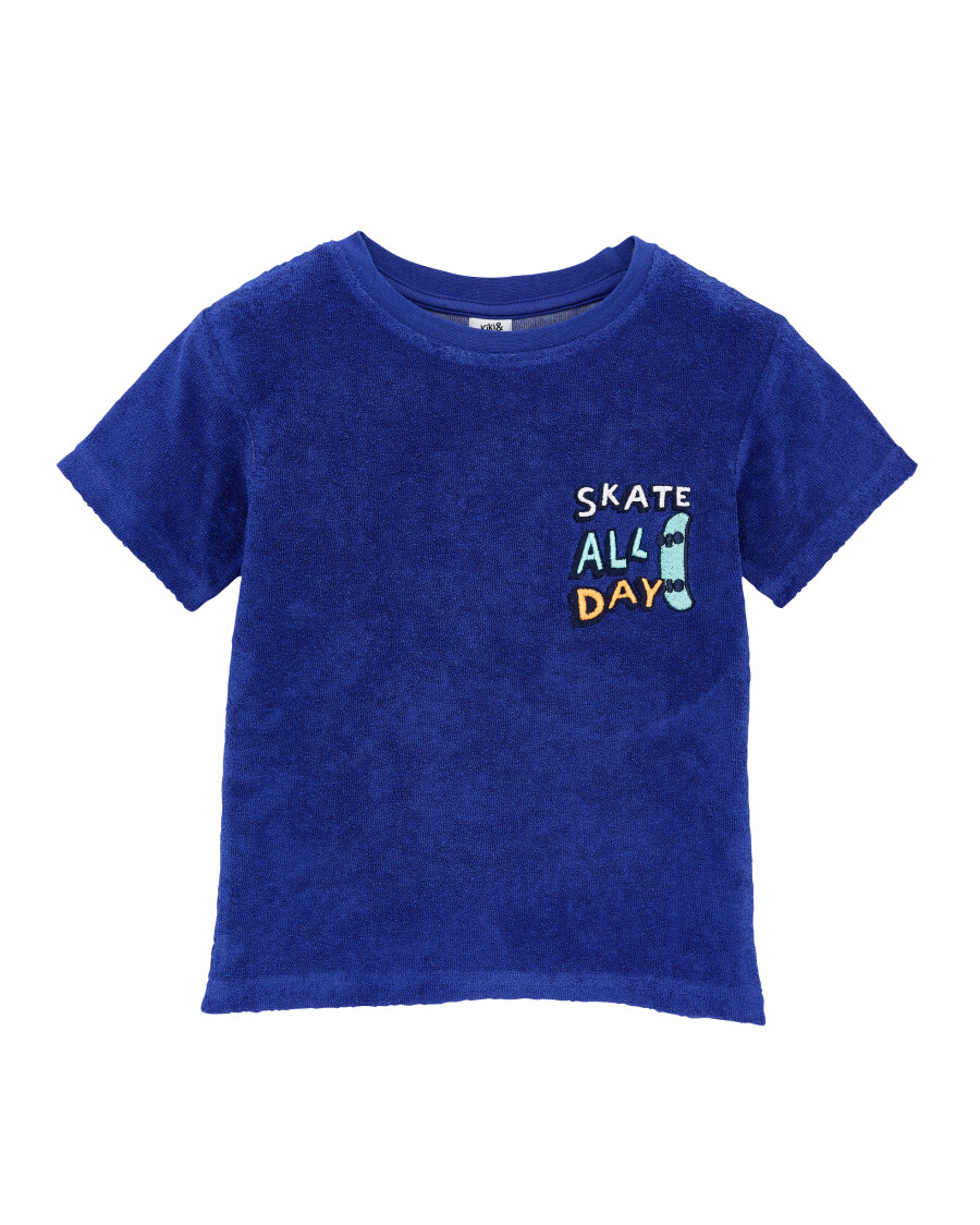 T-Shirt aus Frottee