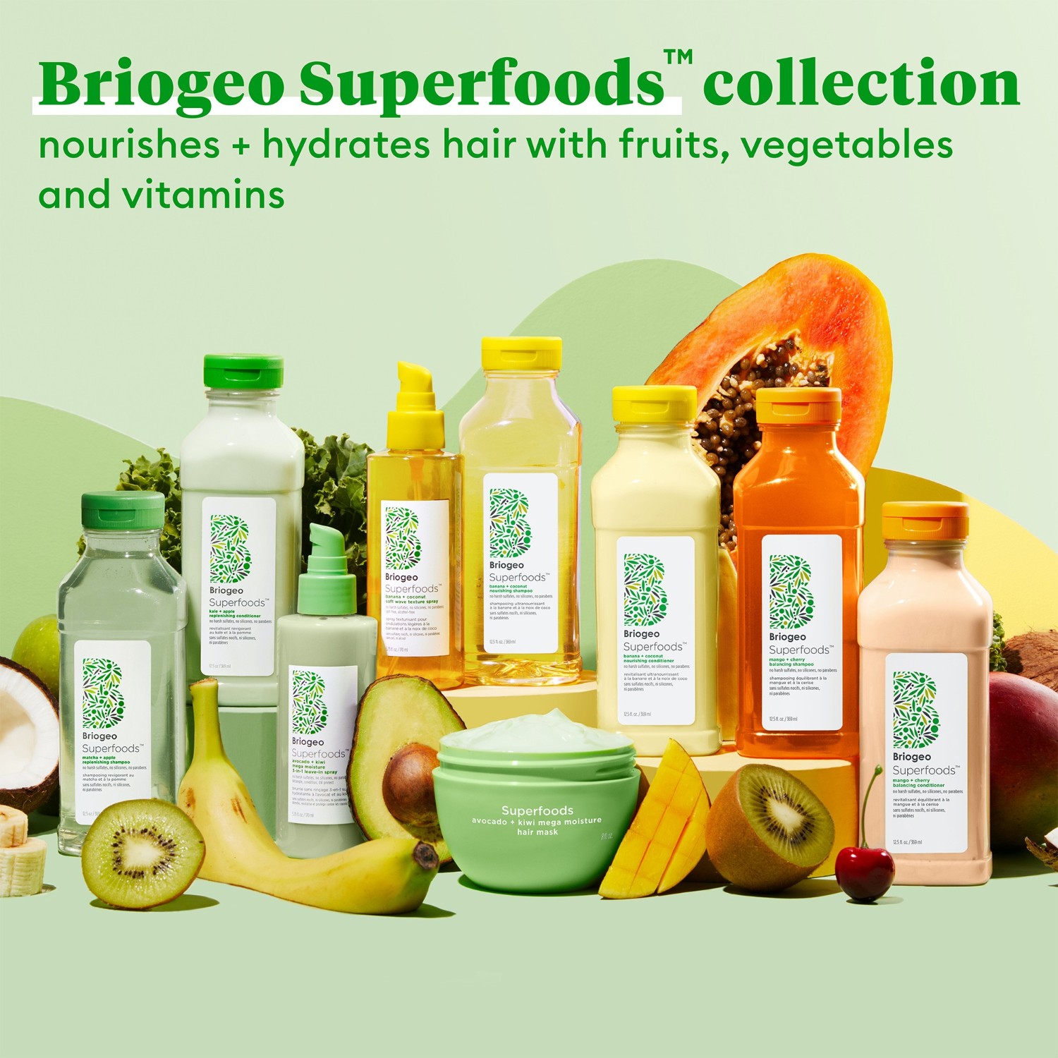 Avocado + Kiwi Mega Moisture 3-in-1 Leave-In Spray