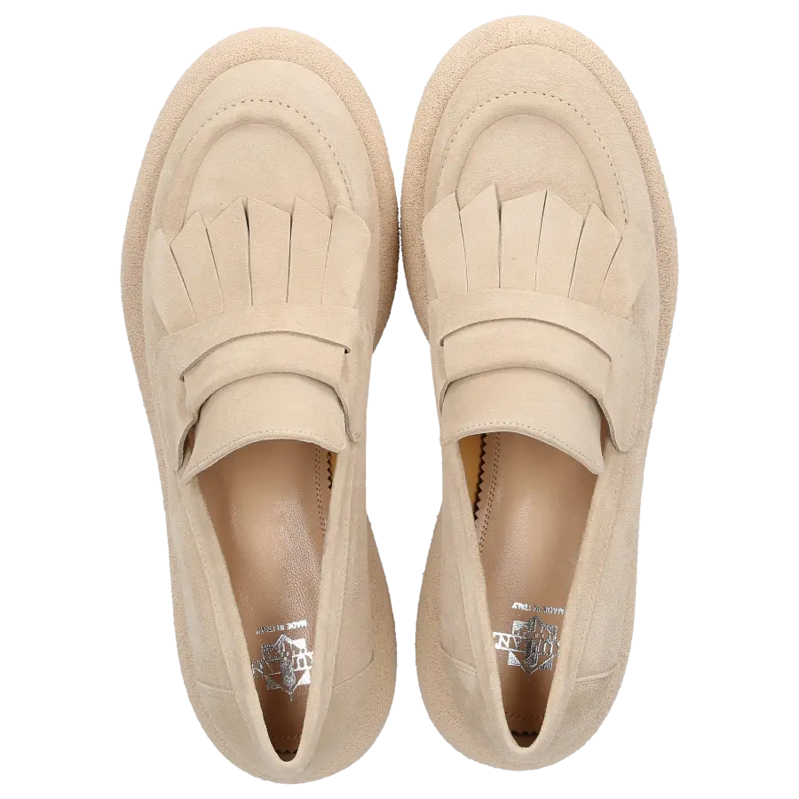 Truman's - Loafer 9572 Veloursleder - beige