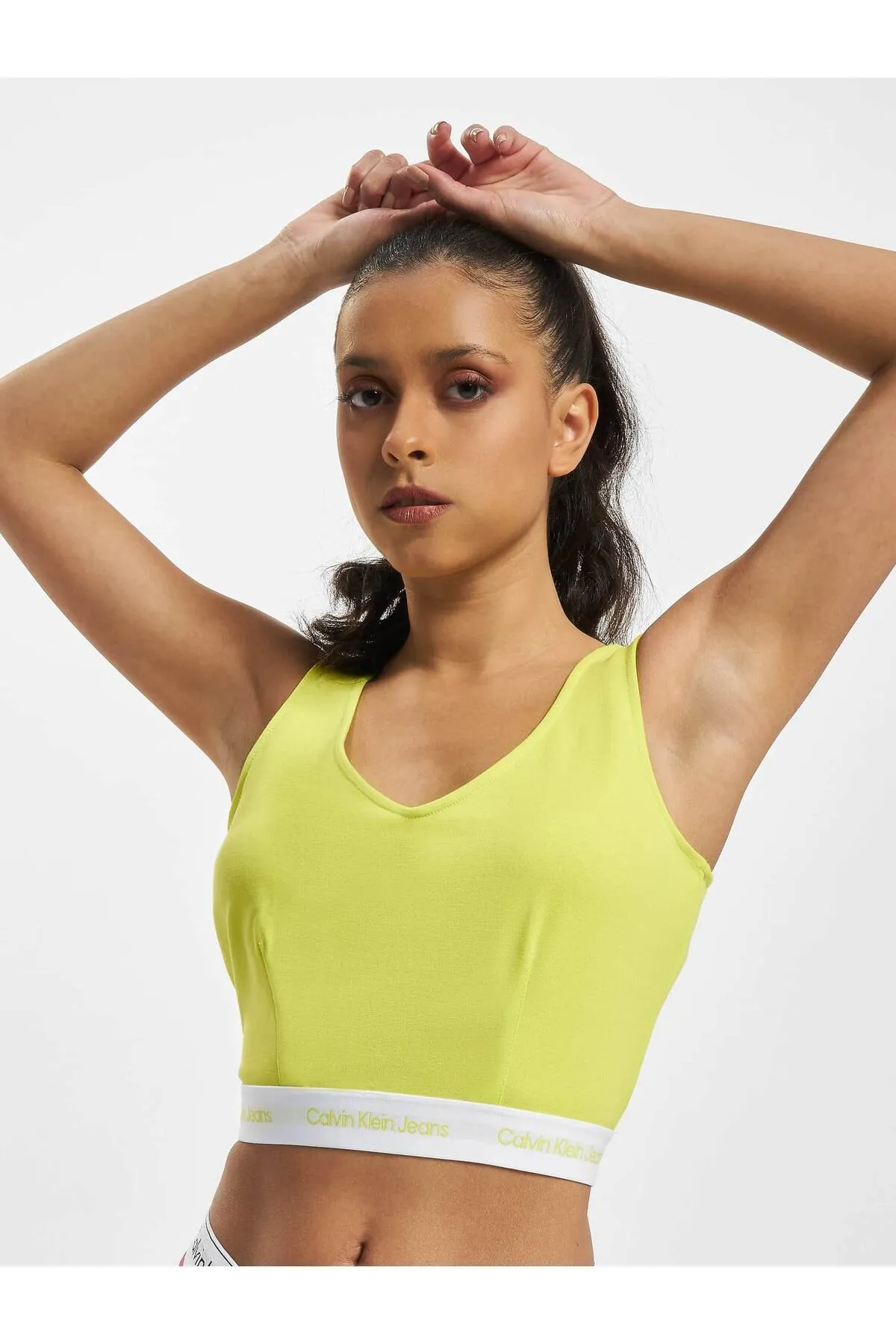 Calvin Klein  Damen Calvin Klein Jeans Kontrast-Band Milano Bralette