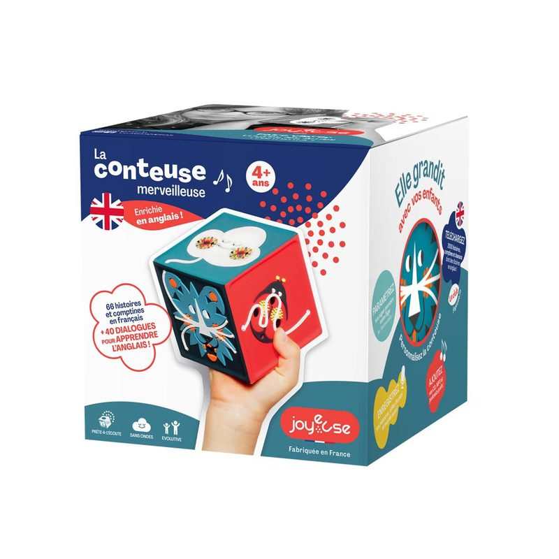 La conteuse merveilleuse, j'apprends l'anglais Joyeuse
