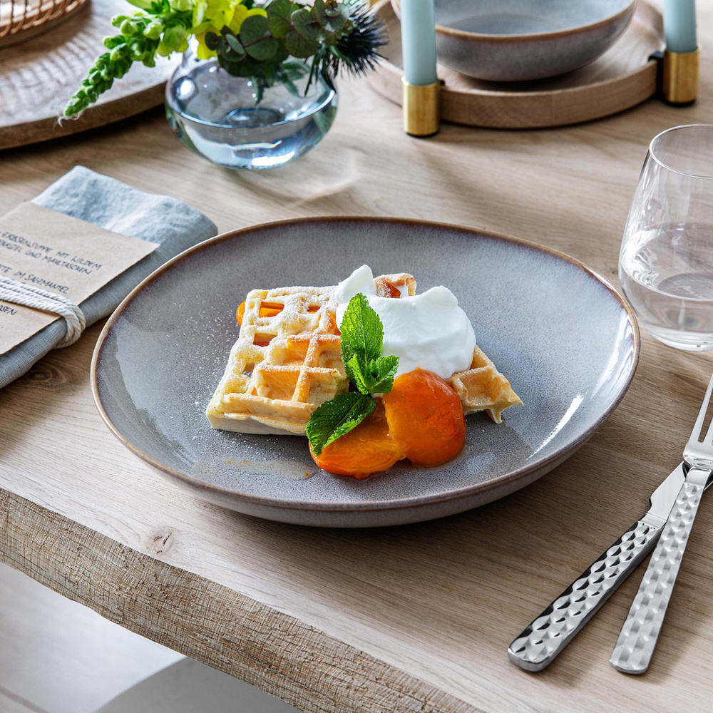 like. by Villeroy & Boch Coupe plate Lave beige Bol