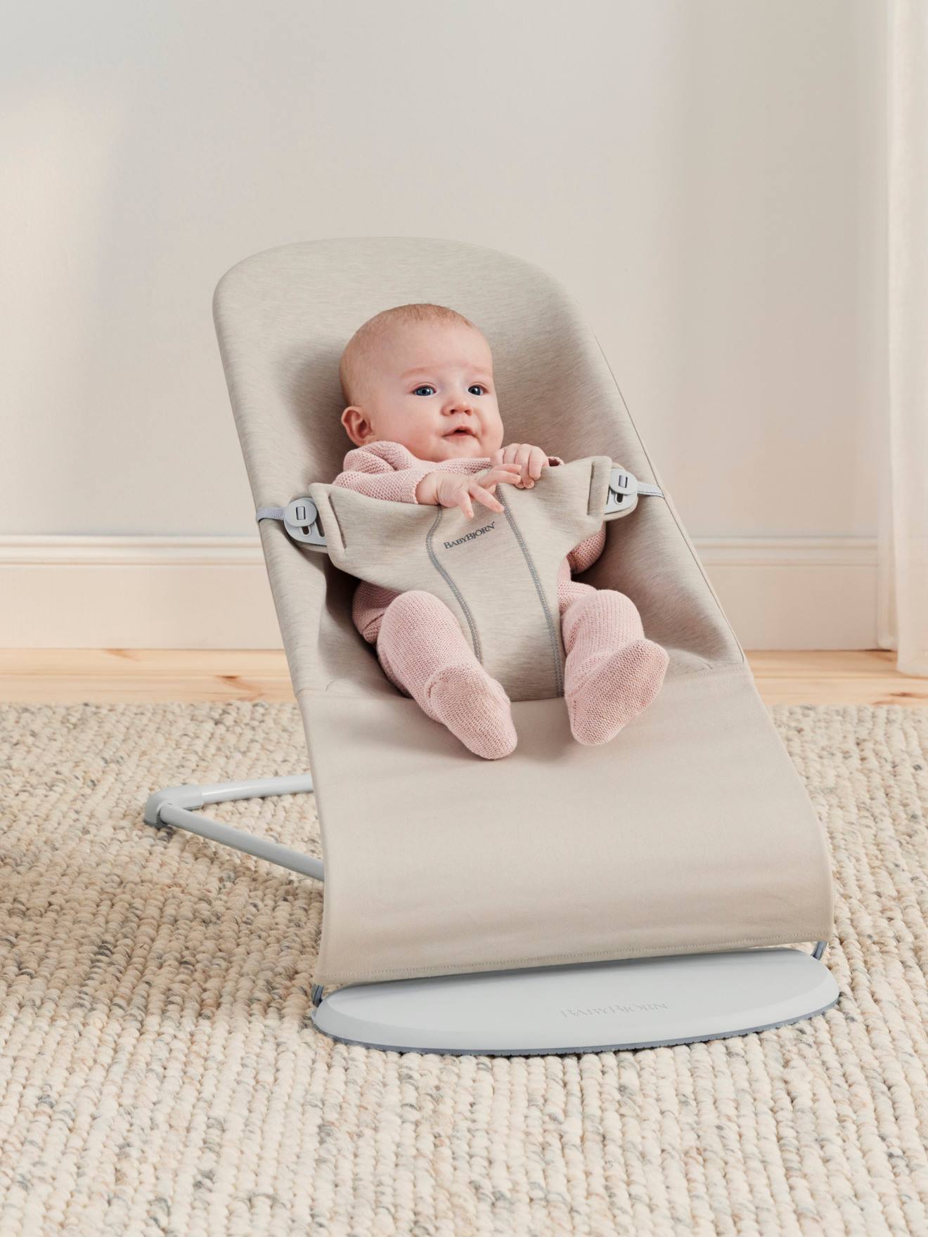 Baby bjorn Babywippe BLISS, 3D-Jersey BABYBJÖRN - beige