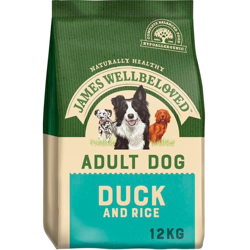 James Wellbeloved Adult Dog Hypoallergenic Ente & Reis