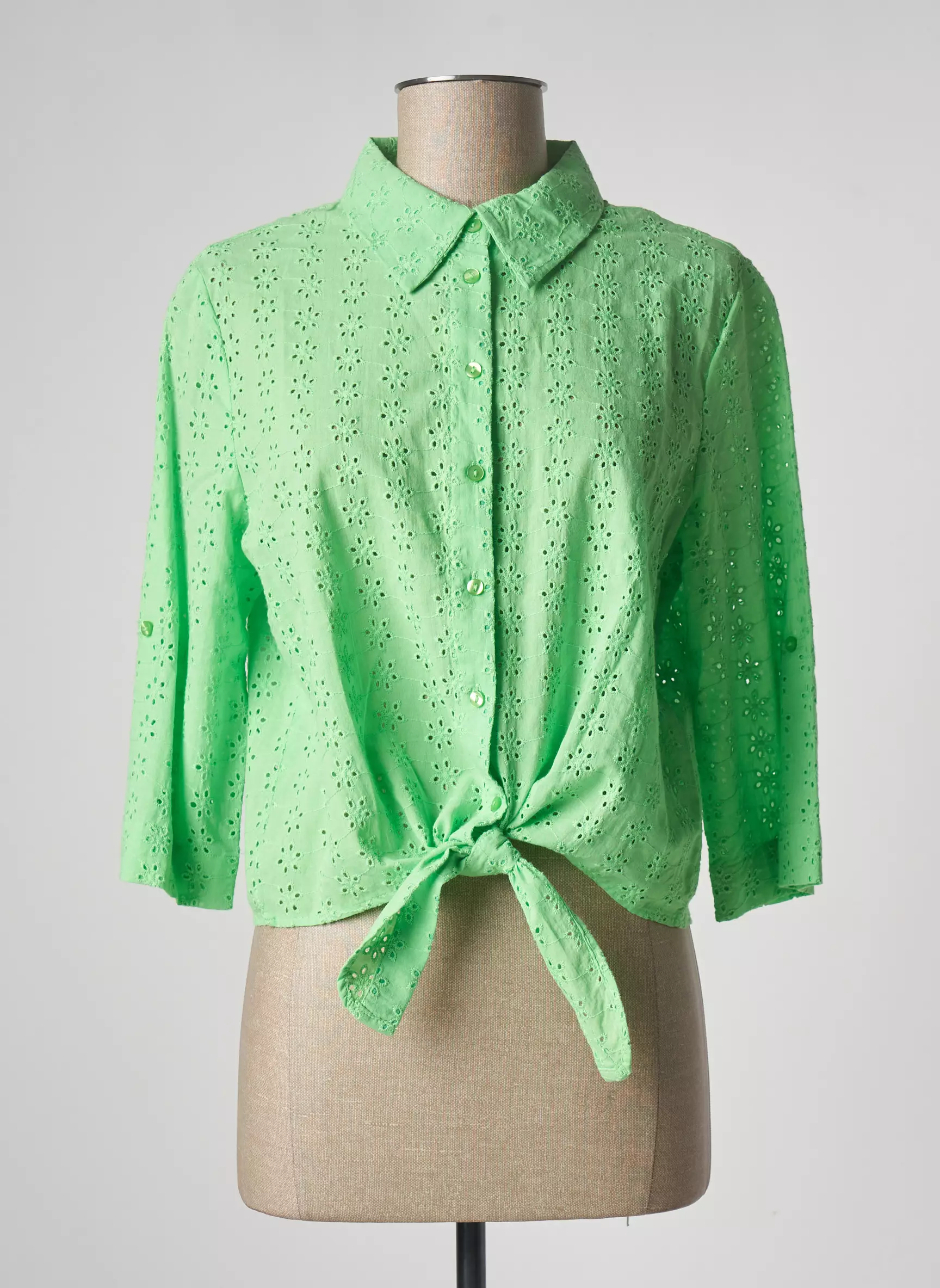 Only Chemisiers Femme couleur vert