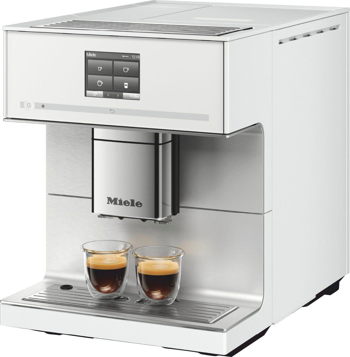 Miele Kaffeevollautomat CM7350 CoffeePassion, inkl. Milchgefäß, Kaffeekannenfunktion