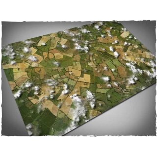 Game mat - Aerial Fields 4' x 6'
