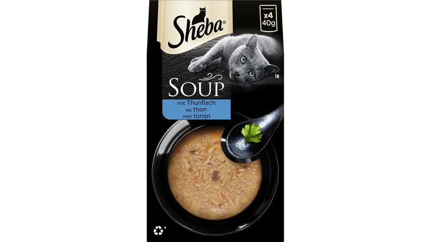 Sheba Soup mit Thunfisch Multipack 160 g