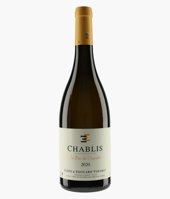 Chablis Le Bas de Chapelot 2020VOCORET Eleni et Edouard
