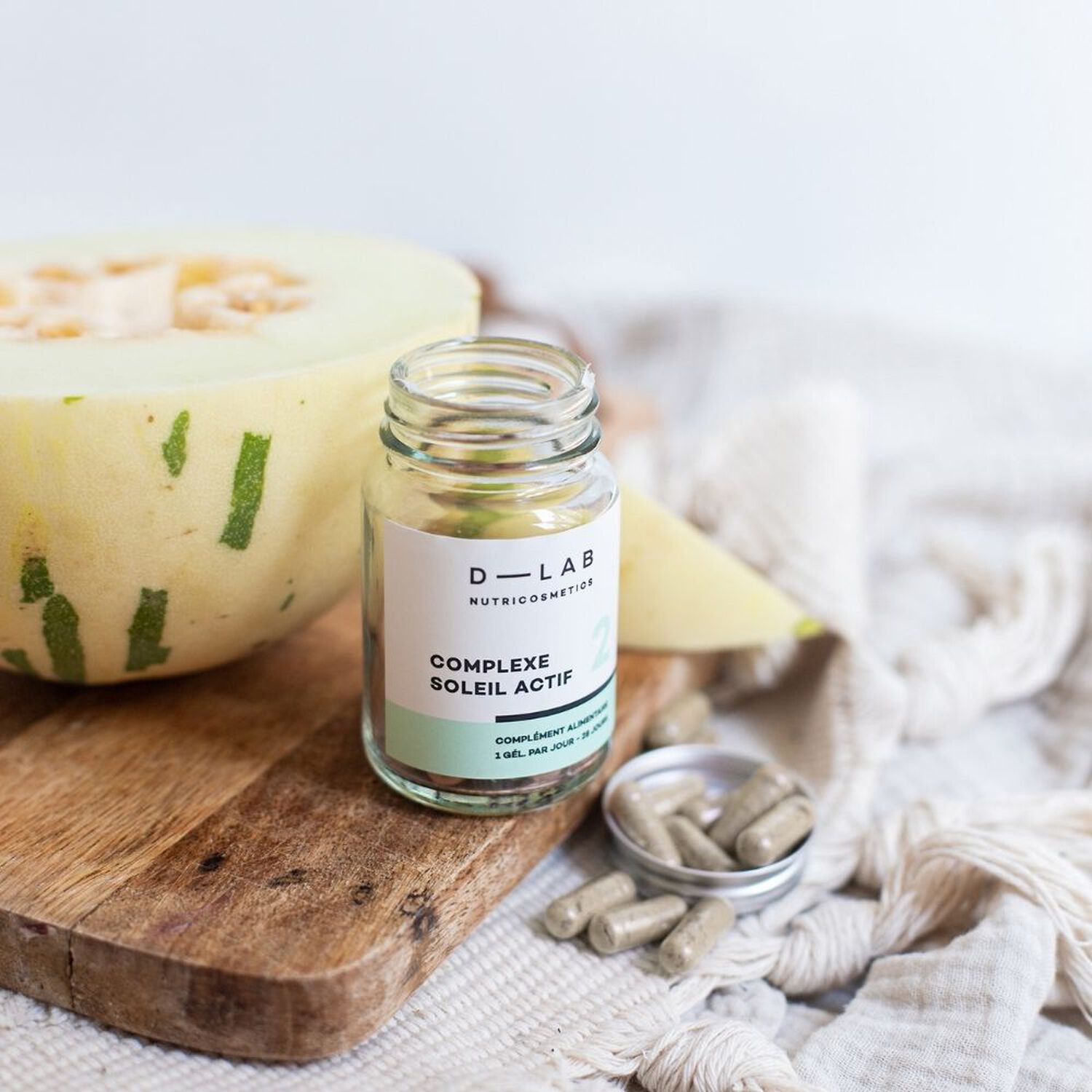 d-lab nutricosmetics Complexe Soleil Actif - 1 mois Complément Alimentaire Bronzage