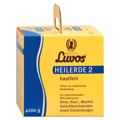 LUVOS Heilerde 2 hautfein  4200 g  Pulver