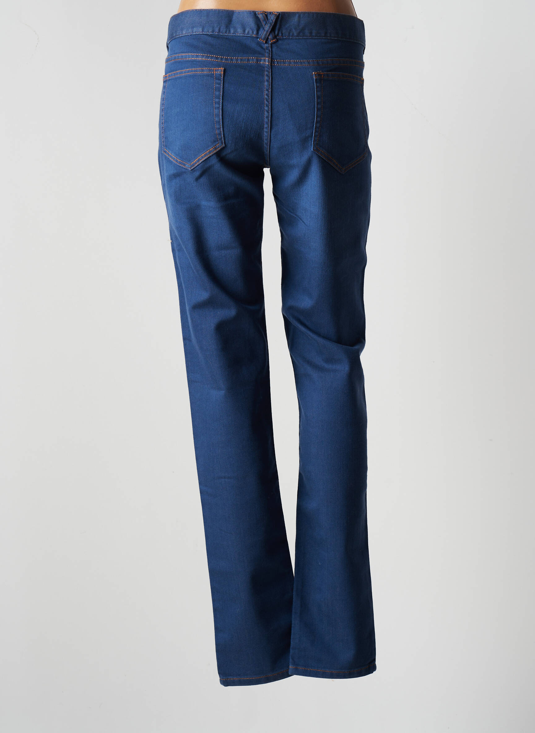 Soeur Jeans Coupe Slim Femme couleur bleu