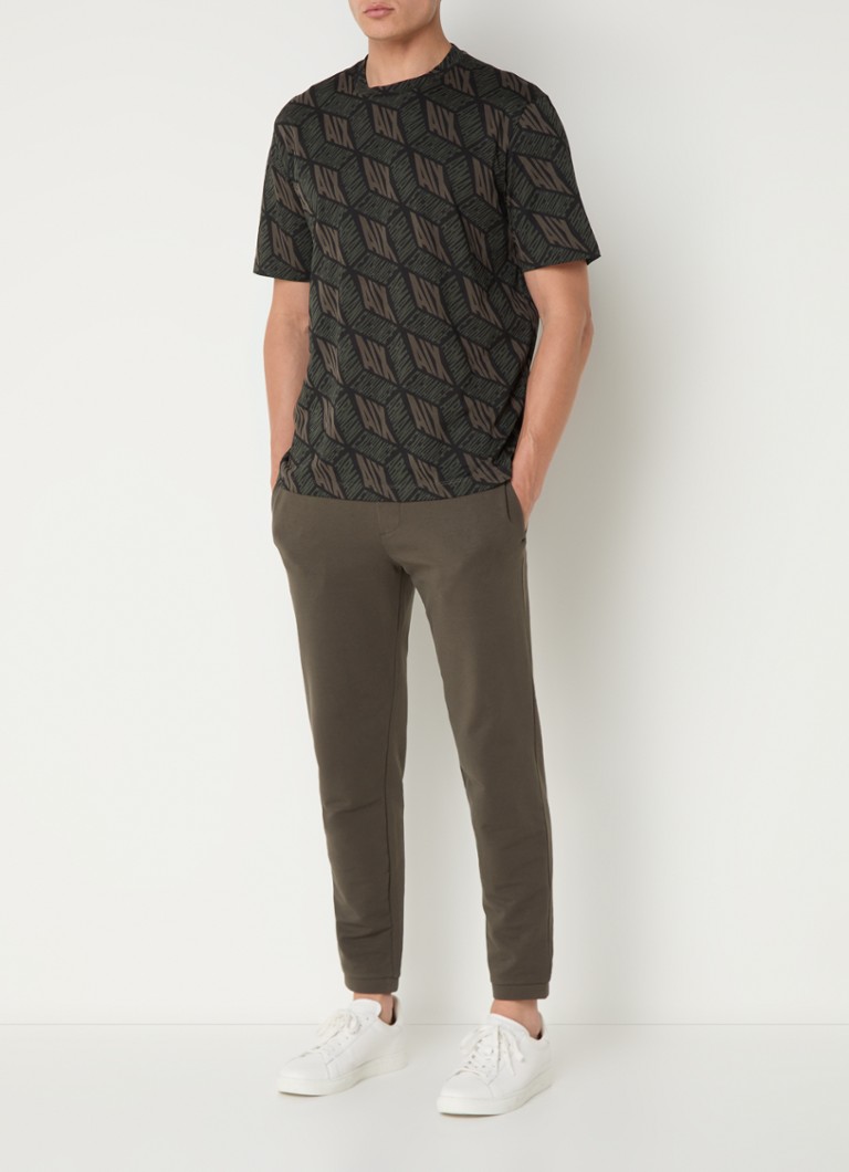 Tricou Armani Exchange cu logo imprimat