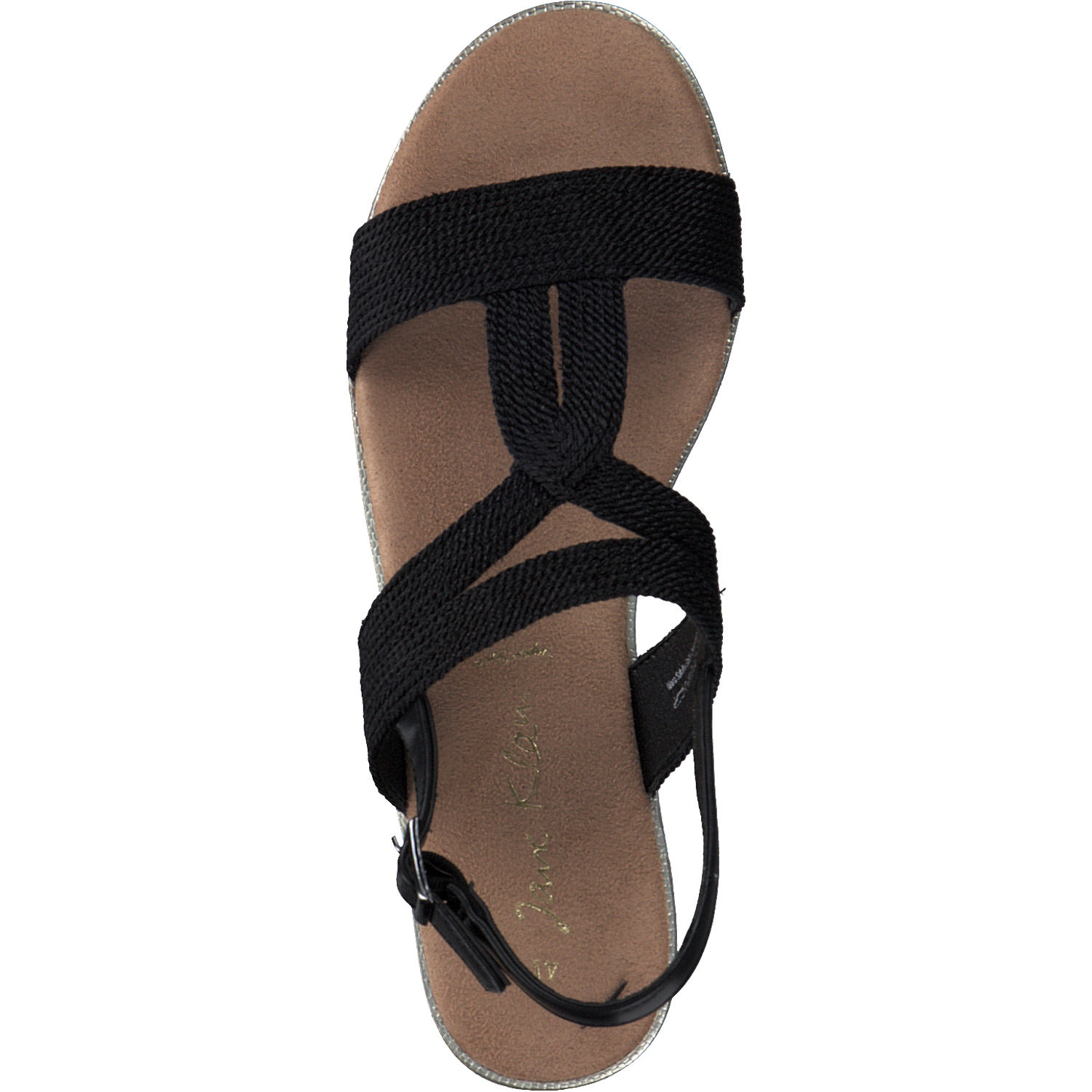 Idana 281536, Klassische Sandalen, Damen, Schwarz