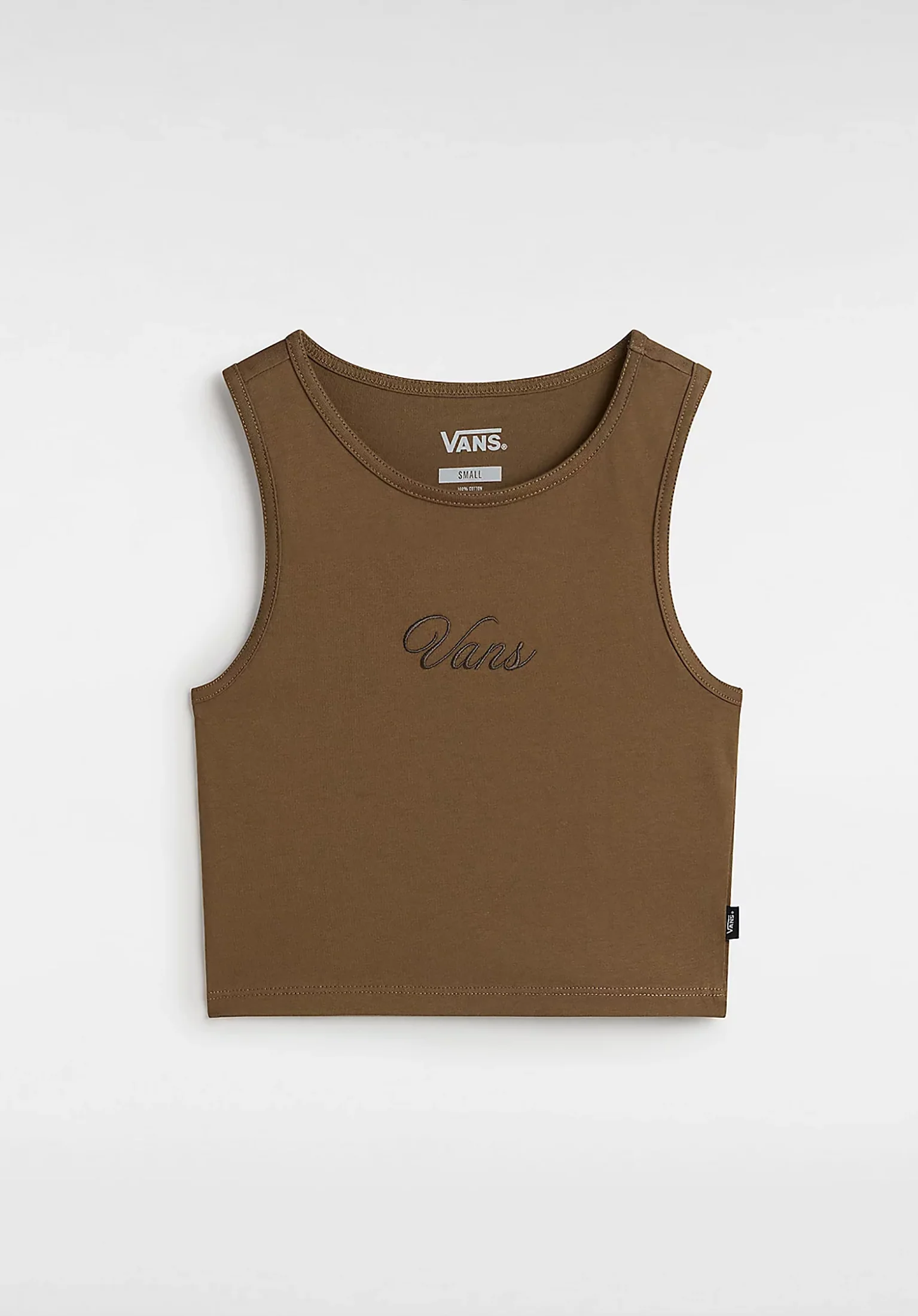 Small Staple Fitted Crop Tank