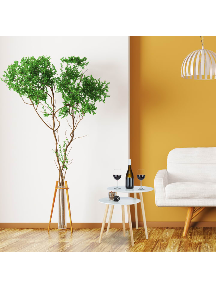 relaxdays 2x Beistelltisch in Weiß günstig kaufen onesize