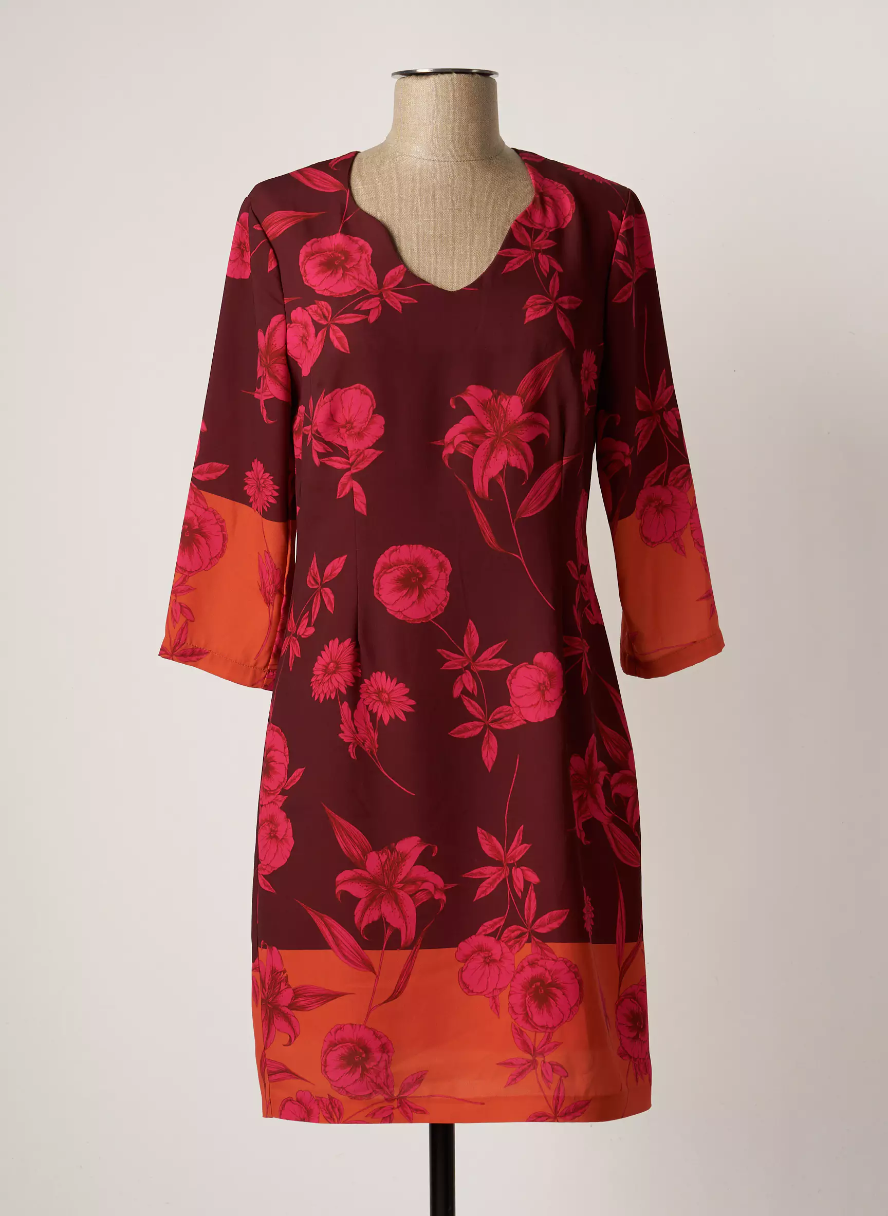 Paul Brial Robes Mi Longues Femme couleur rouge