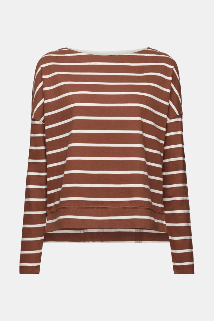 Gestreiftes Longsleeve aus Baumwolle