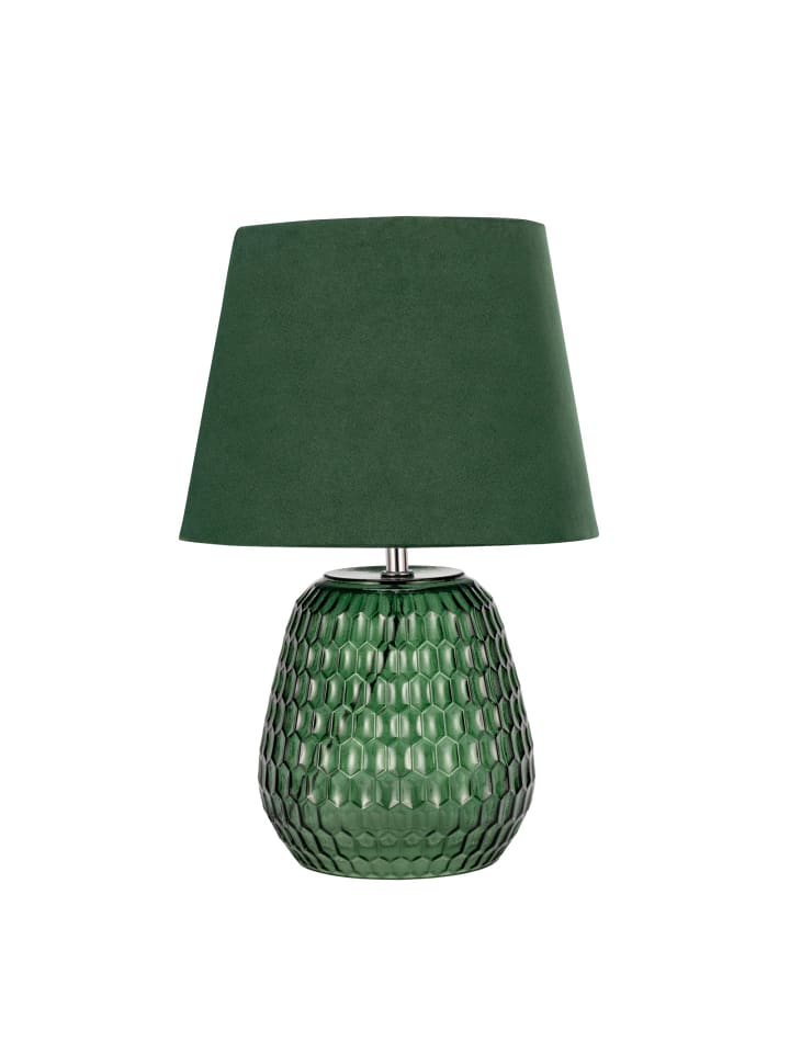 Pauleen Crystal Velours Tischleuchte max40W E14 Grün 230V Glas/Stoff günstig kaufen onesize
