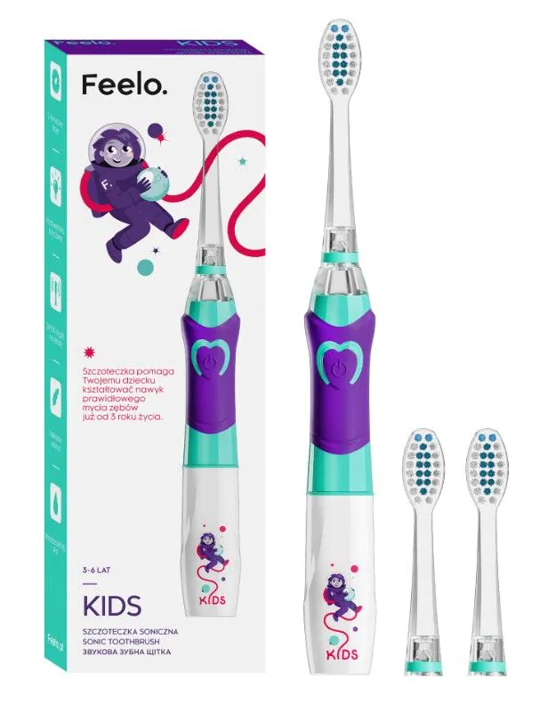 FeeloSonic четкица за зубе за децу од 3 до 6 година