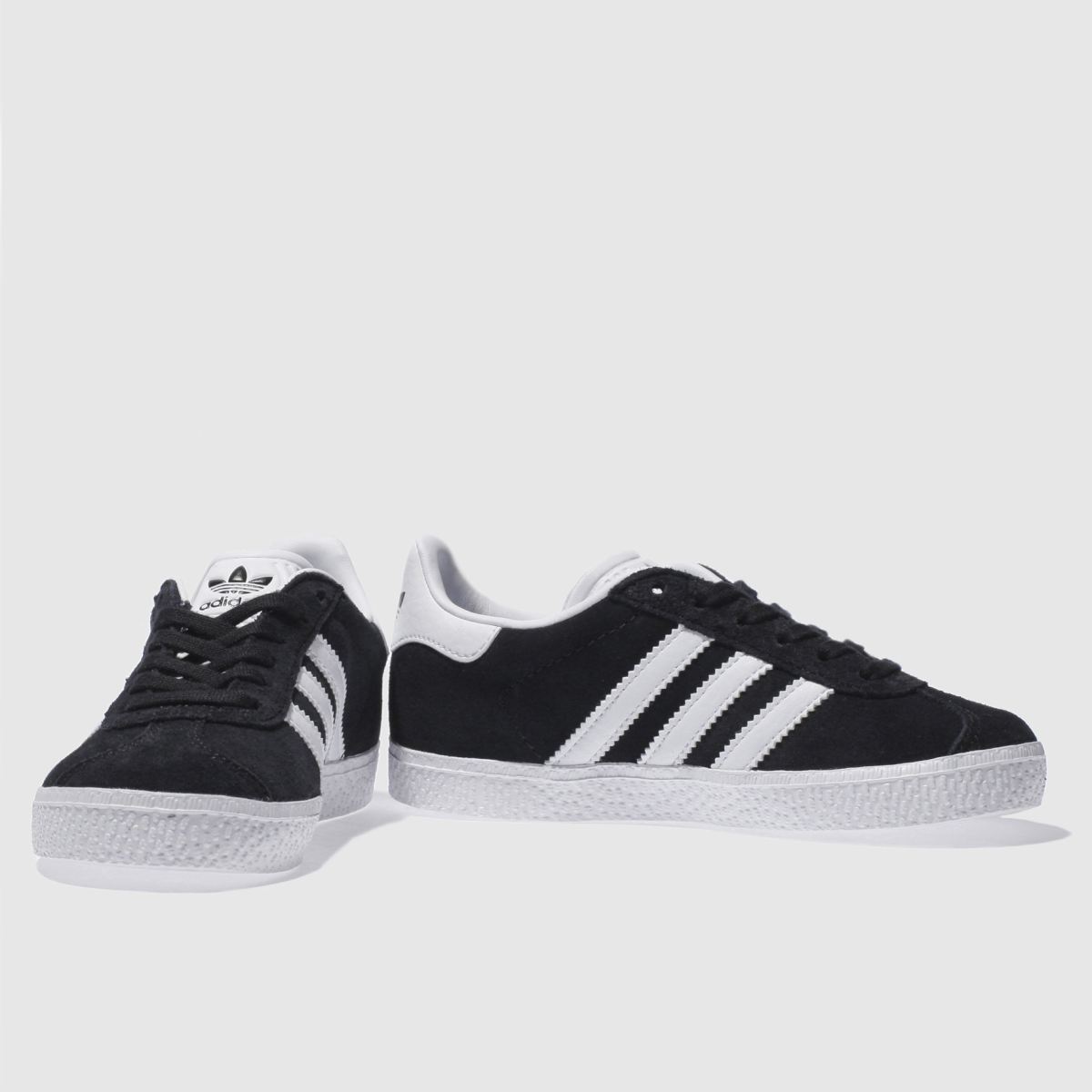 adidas črno-beli športni copati Gazelle Junior
