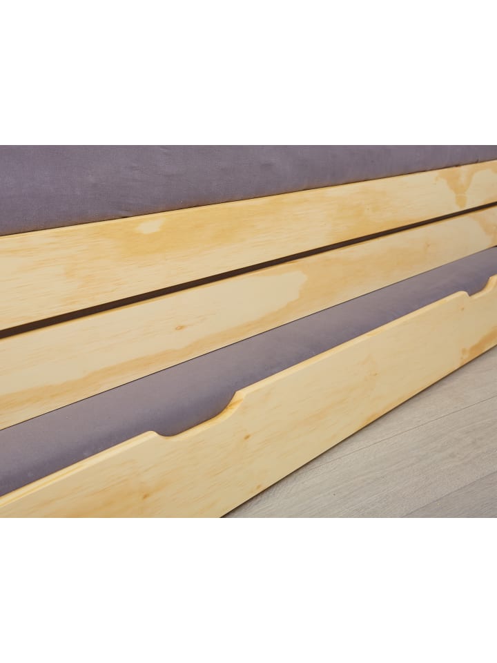 ebuy24 Bett Lotved Holz 97 x 209 cm günstig kaufen onesize