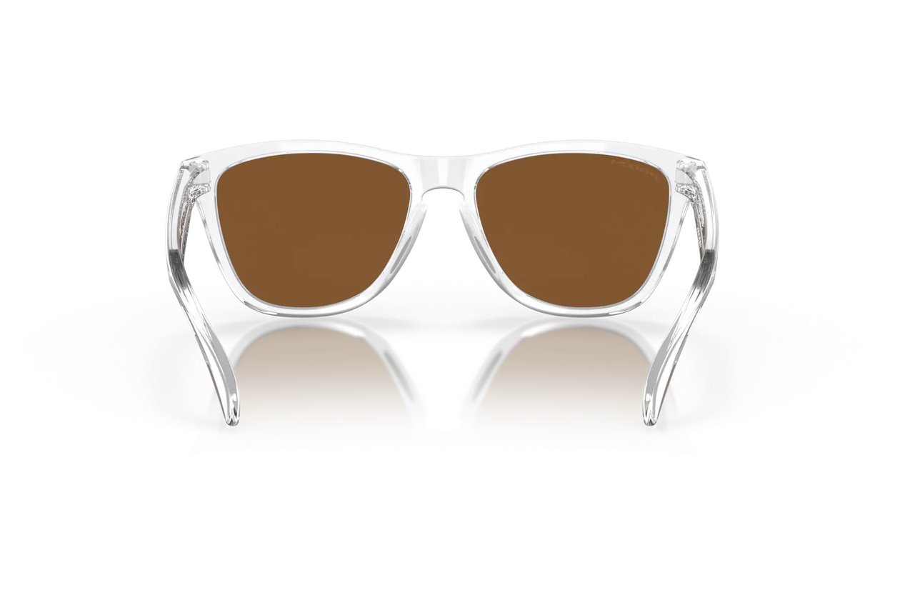 Oakley Frogskins Polished Clear/Prizm Violet