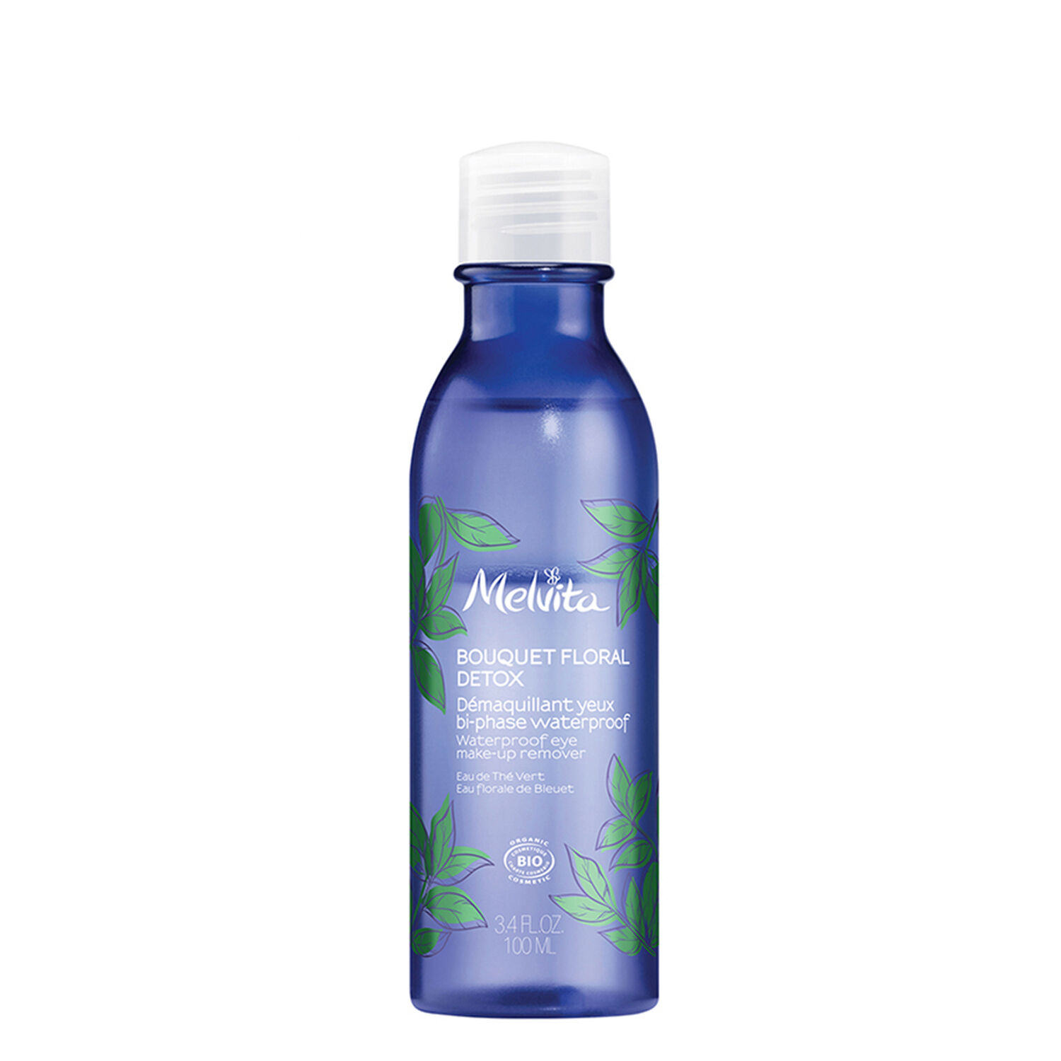 Melvita Démaquillant Yeux Bi-Phase Waterproof Bouquet Floral Detox 100 ml