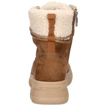 Tom Tailor Stiefelette in braun