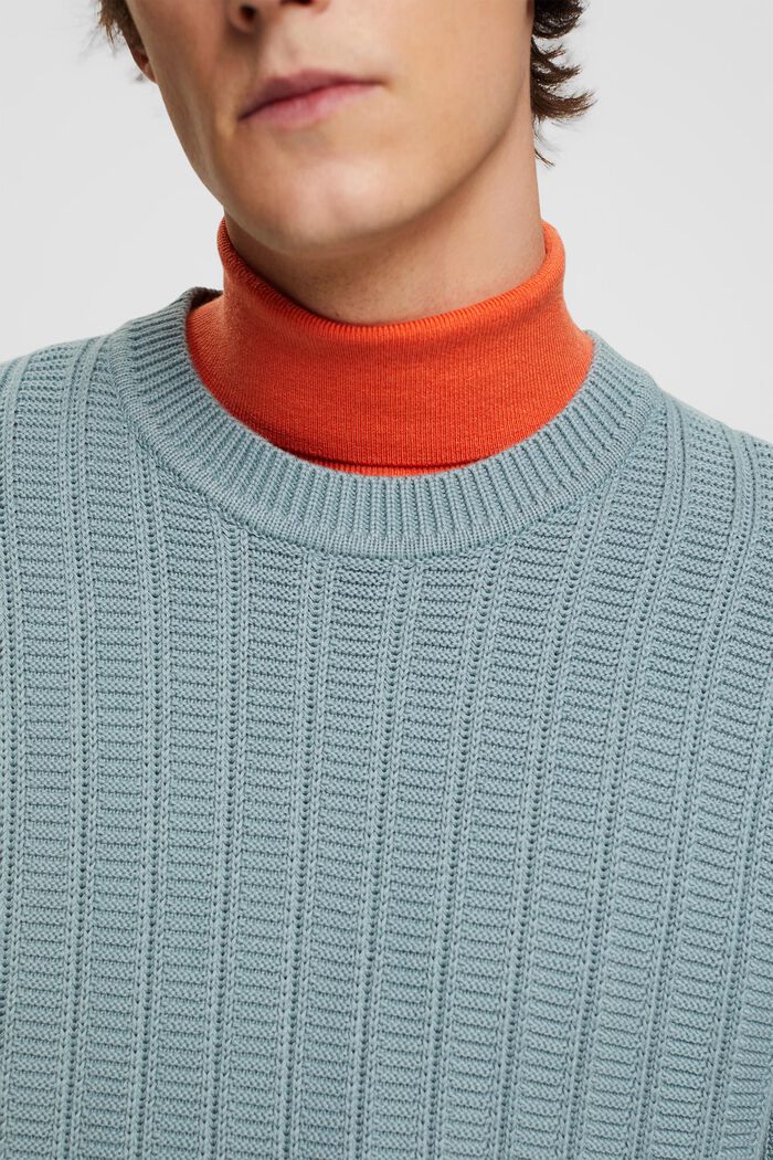 Pullover aus Strukturstrick