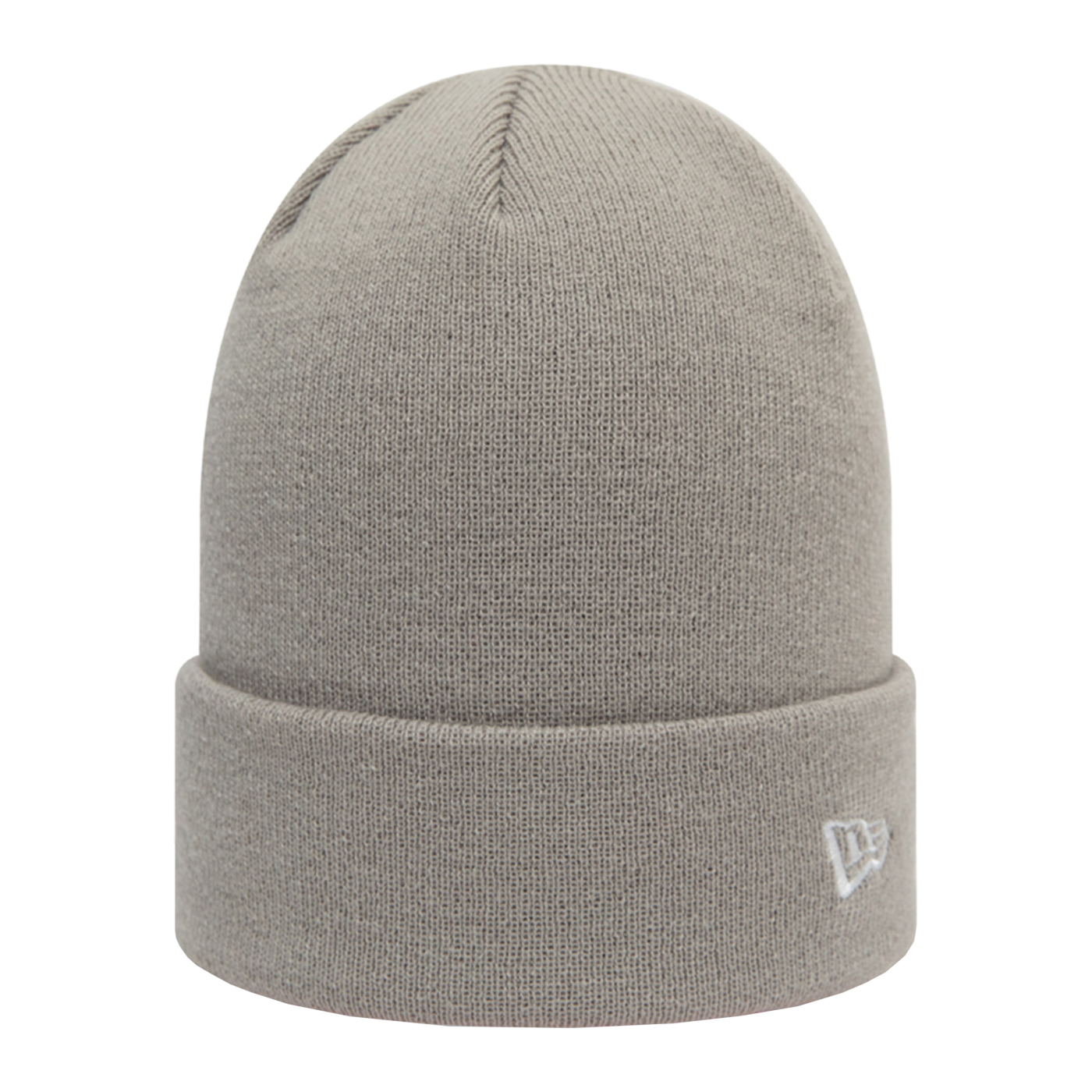New Era Pop Cuff Knit Short Mütze Grau FGRA