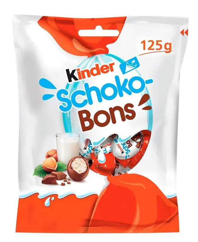Καραμέλες Kinder Schoko Bons με σοκολάτα