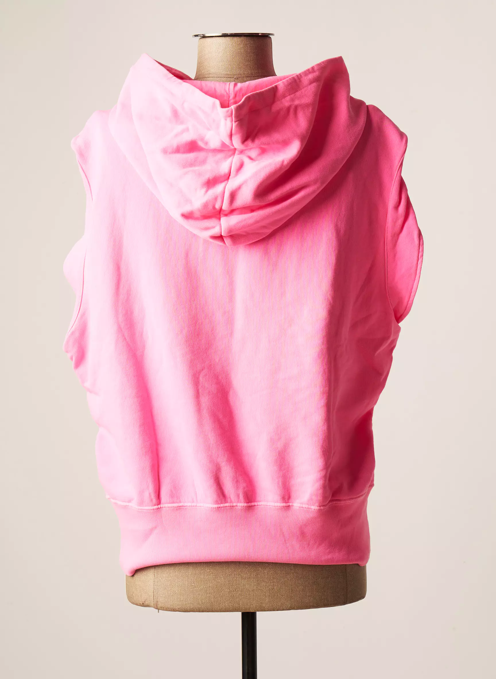 Essentiel Antwerp Sweat Capuche Femme couleur rose