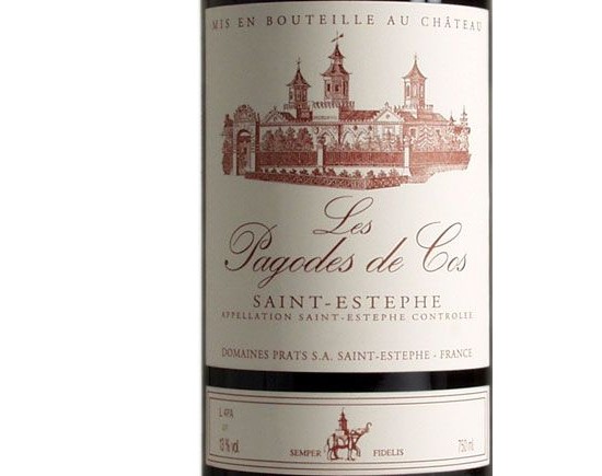 Les Pagodes de Cos 2011 Bordeaux Saint-Estèphe